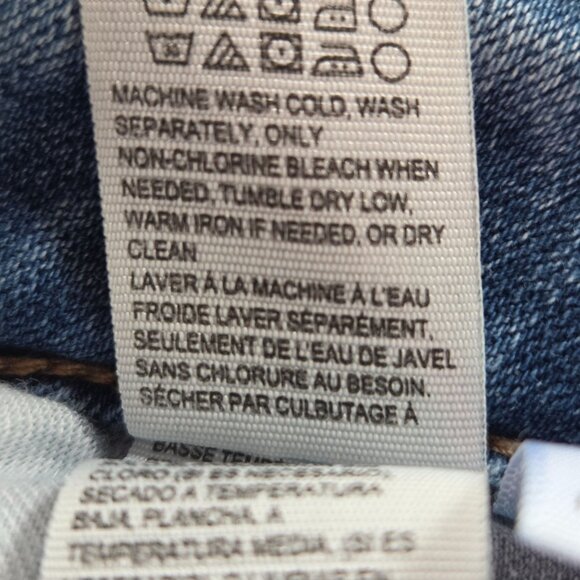 Lucky Brand Lolita Capri Light Wash Slim Fit Denim Jeans Size 6 - Picture 14 of 14